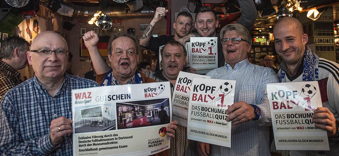 Das Deutsche Fußballmuseum beim „Kopfball-Quiz“